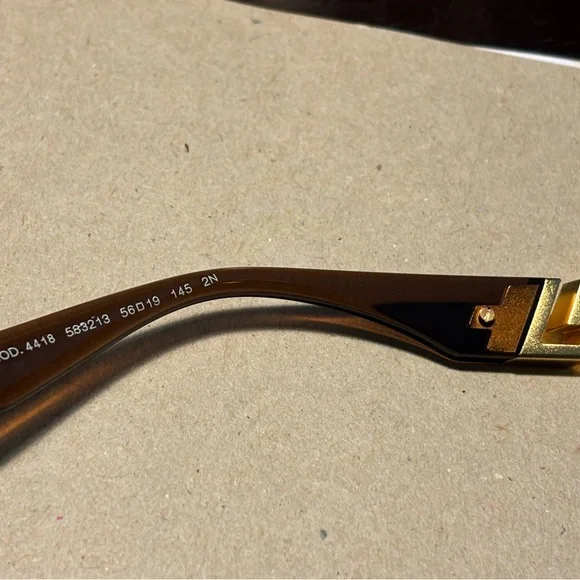 New Versace MOD4418 5332/13 Transparent Gradient Brown Sunglasses for Women New Versace MOD4418 5332/13 Transparent Gradient Brown  main image 4